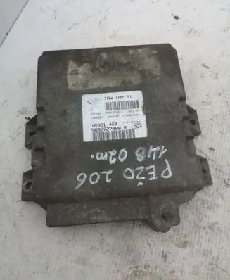 Peugeot 206 Engine control unit/module 9636727080E 16301464