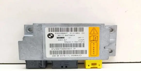 BMW 7 E65 E66 Airbag control unit/module 6970904 65776970904