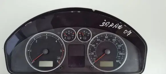 Volkswagen Sharan Speedometer (instrument cluster) 7M3920920L 6Q0035152E