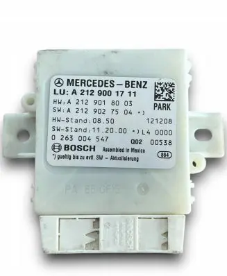 Mercedes-Benz E W212 Parking PDC control unit/module A2129001711