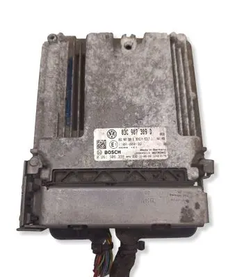 Volkswagen PASSAT B7 Engine control unit/module 03C907309D 0261S06338
