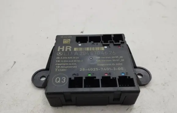 Mercedes-Benz C W204 Door control unit/module A2048202826 A2044422032 A2048704626