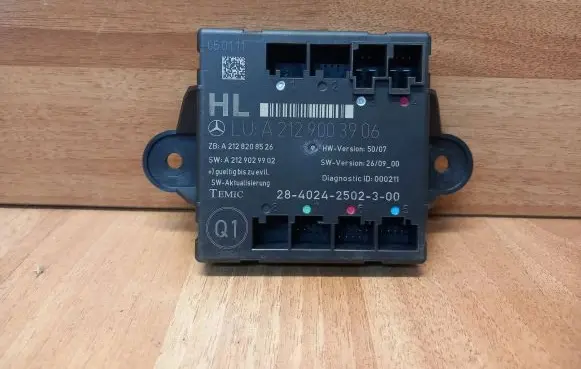 Mercedes-Benz C W204 Door control unit/module A2129003906 A2129004106 A2129001227