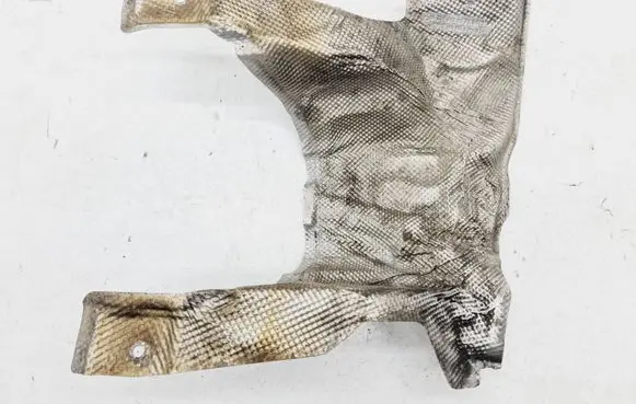 Mercedes-Benz B W246 W242 Exhaust heat shield A2466820371