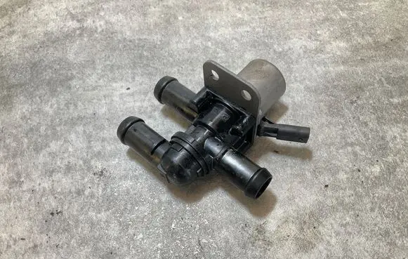 Coolant heater control valve