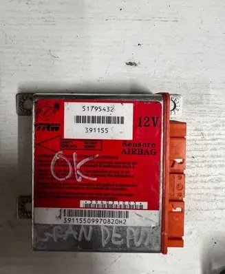Fiat Punto (188) Airbag control unit/module 51795432 391155