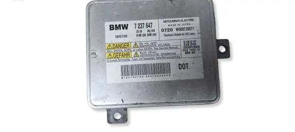 BMW 5 F10 F11 Headlight ballast module Xenon 7237647