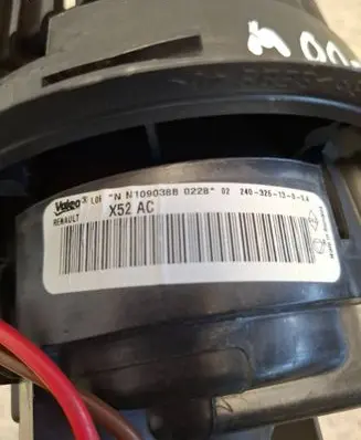 Dacia Sandero II Heater fan/blower N109038B 2403261300 T1020778J