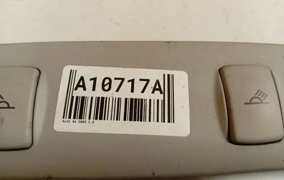 Audi A3 S3 8P Rear seat light 8E0947111A