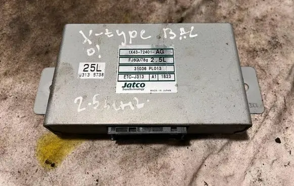 Jaguar X-Type Gearbox control unit/module 1X4372401AG 31036PL013 FJ6QU789