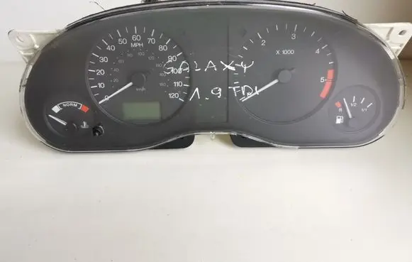 Volkswagen Sharan Speedometer (instrument cluster) 7M0919913 95VW10849CE