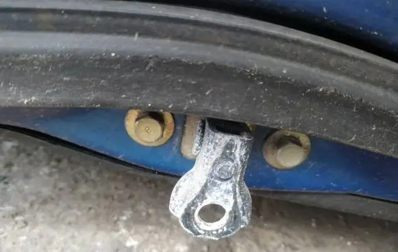 Honda Civic Front door check strap stopper 