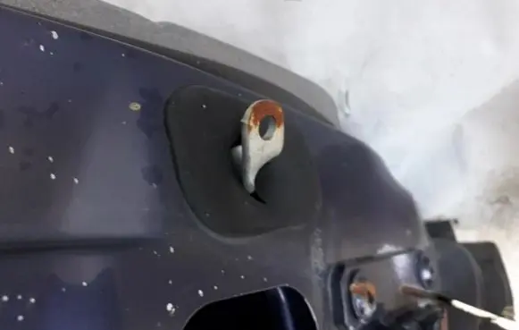 Rear door check strap stopper