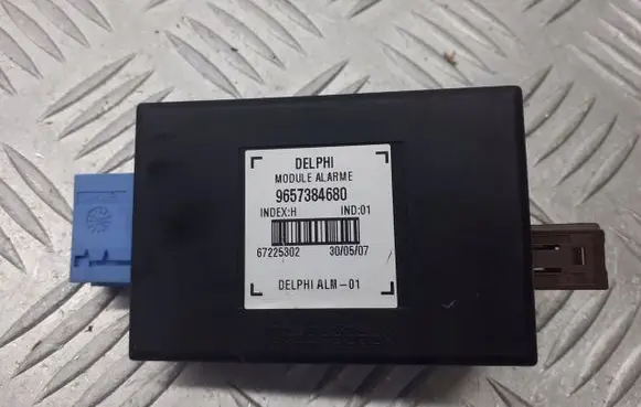 Peugeot 407 Alarm control unit/module 9657384680