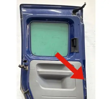 Volkswagen Caddy Sliding door contact joint 0400670021 2K0907437