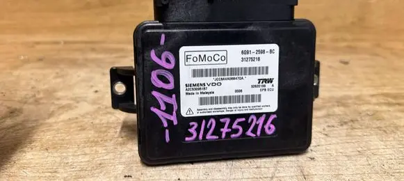 Volvo S80 Hand brake control module 6G912598BC 31275216
