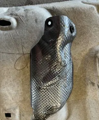 Jeep Grand Cherokee Heat shield in engine bay 