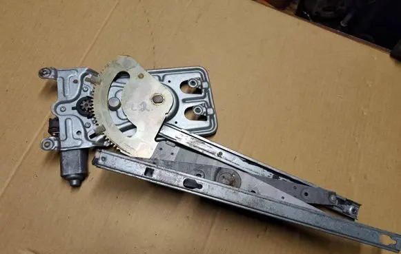 Chrysler 300M Rear door window regulator with motor 4574106