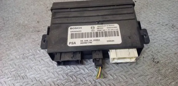 Citroen C5 Parking PDC control unit/module 9663821780 0263004203