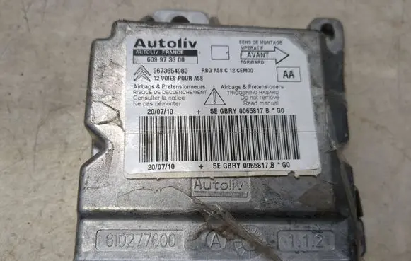 Citroen C3 Airbag control unit/module 609973600 9673654980