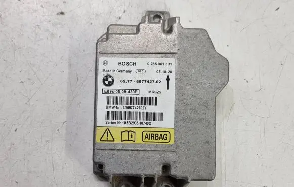 BMW 1 E81 E87 Airbag control unit/module 6577697742702 0285001531