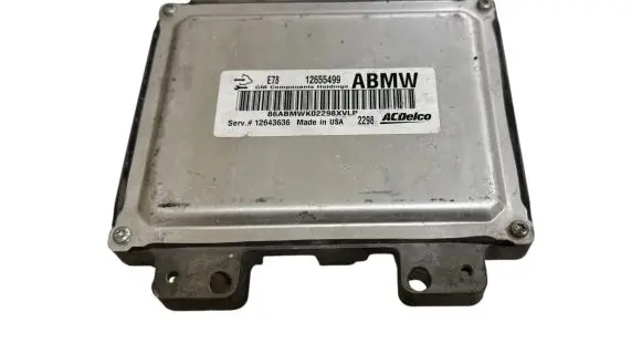 Opel Mokka Engine control unit/module 12643636 12655499