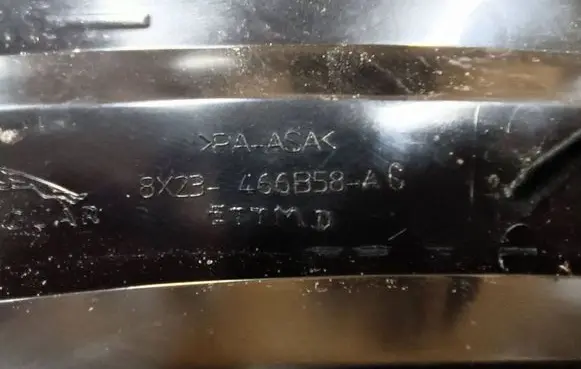 Jaguar XF X250 Parcel shelf grill 8X23466B58AC ETT1JD