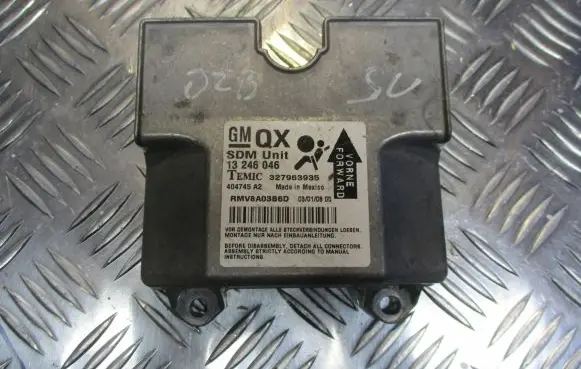Opel Zafira B Airbag control unit/module 13246046