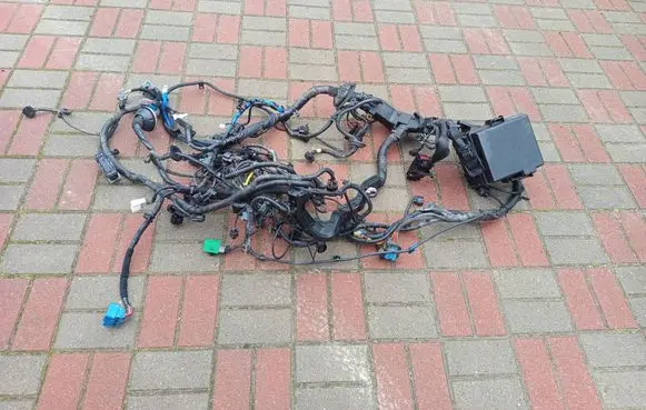 Engine installation wiring loom
