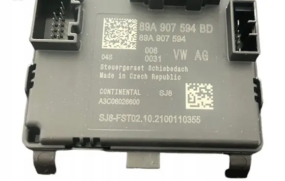 Audi A4 S4 B5 8D Sunroof control unit/module 89A907594BD