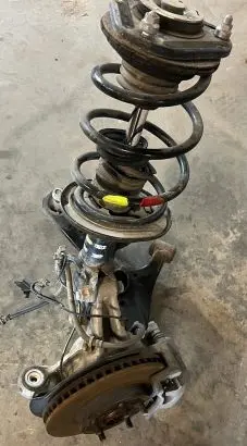 Toyota Prius (XW30) Front wheel hub spindle knuckle TYS4851047131 Y0595B