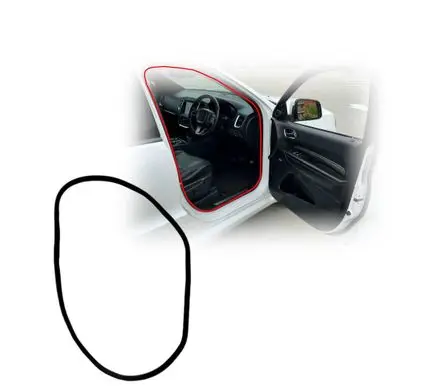 Dodge Durango III Front door rubber seal 