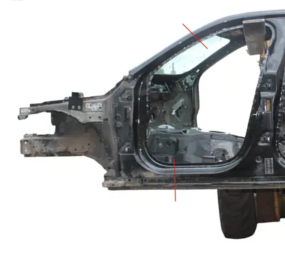 Jaguar F-Pace Front quarter panel 