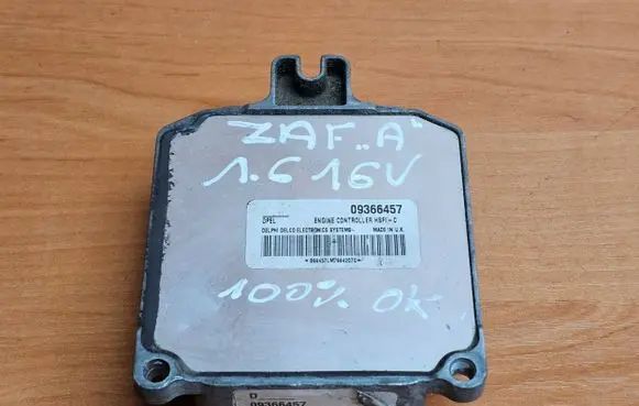 Opel Zafira A Engine control unit/module 09366457
