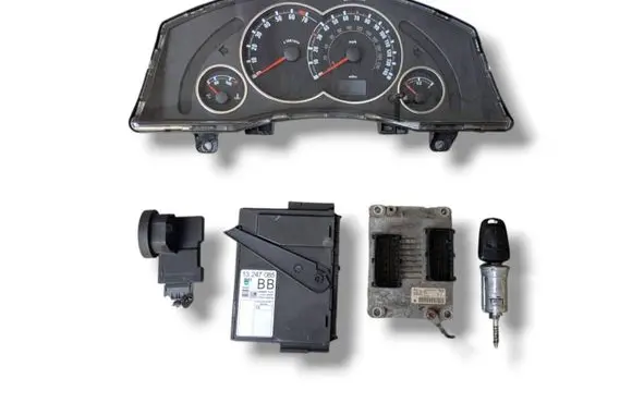Engine ECU kit and lock set