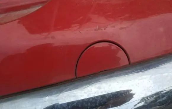 Rear bumper row hook cap/cover