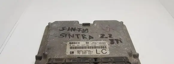 Opel Sintra Engine control unit/module 0281001637 90569337