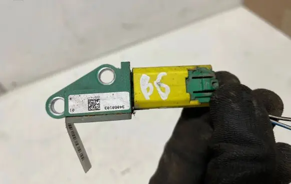 Airbag deployment crash/impact sensor