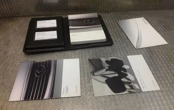 Lexus RX XU10 User manual