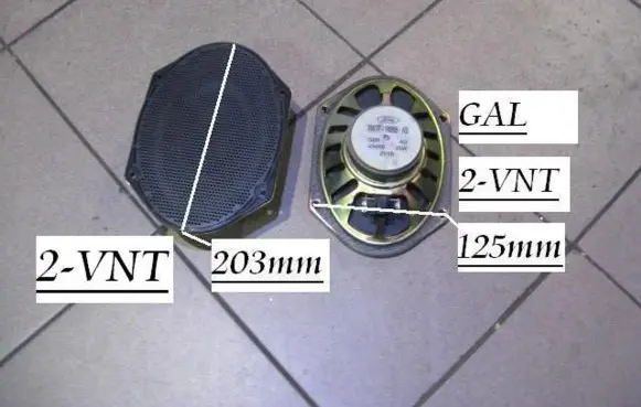 Ford Mondeo MK II Rear door speaker XW7F18808AB