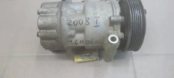 Peugeot 208 I Air conditioning (A/C) compressor (pump) SD6C12 9678656080 1342209444