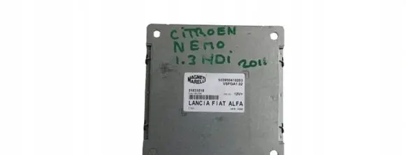 Citroen Nemo Engine ECU kit and lock set 51833518