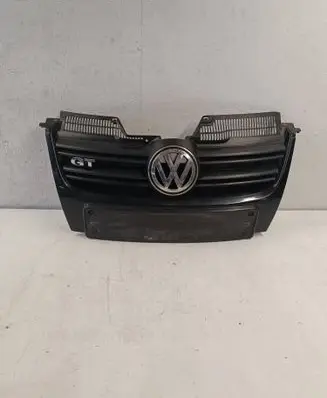 Volkswagen Golf V Front bumper upper radiator grill 1K5853653C