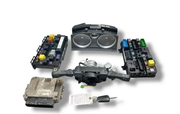 Engine ECU kit and lock set