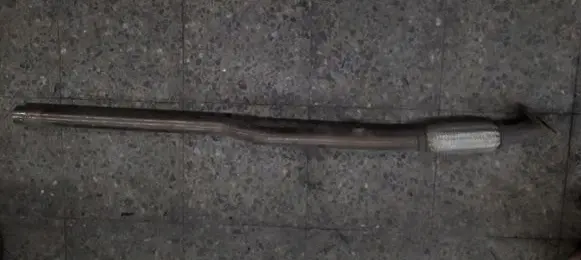Opel Corsa C Exhaust gas pipe 