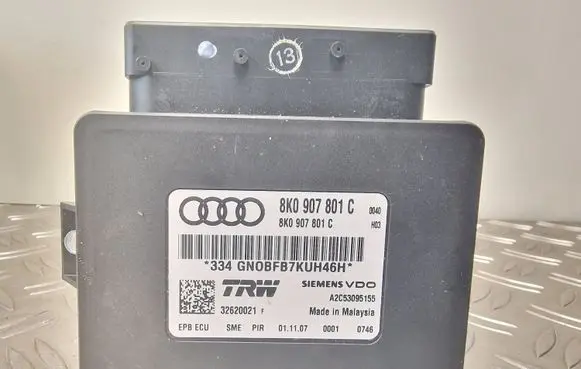 Audi A4 S4 B8 8K Hand brake control module 8K0907801C