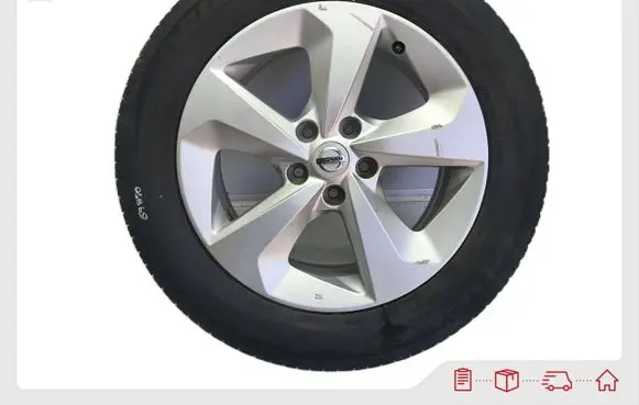 Nissan Qashqai R17 alloy rim 