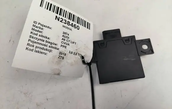 Audi A6 S6 C7 4G Central body control module 4G0907159D