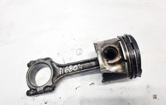 Piston with connecting rod