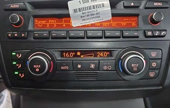 BMW 1 E81 E87 Climate control/heater control trim 6983944 IMPRK1559321
